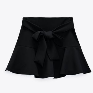 ZARA BLACK SKORT
